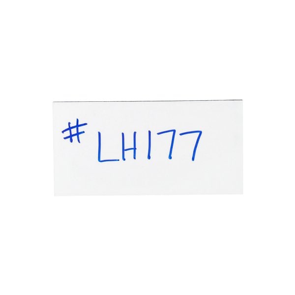 Bsc Preferred 2 x 4'' White Warehouse Labels - Magnetic Strips, 25PK BUY00021267 - main